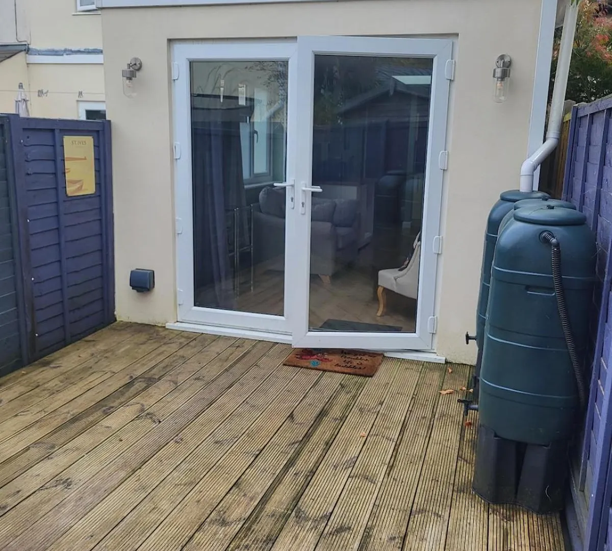 Modern One-Bed Flat With Patio Apartment Bournemouth 0*,